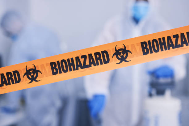 Professional Biohazard Cleanup technician working in Koosharem, UT